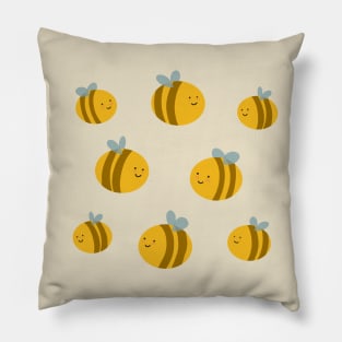 Happy Little Bees Pillow