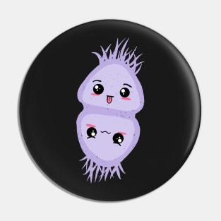 Cute Bacteria Microbes Pin