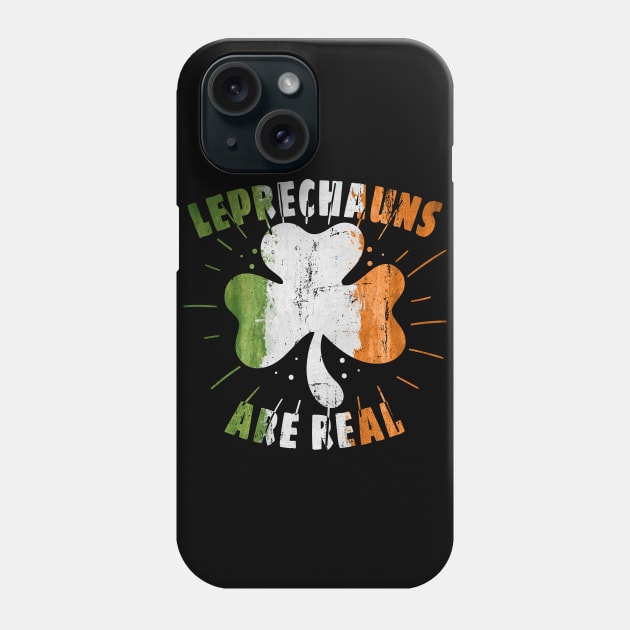 Leprechauns Are Real Phone Case by AmineDesigns