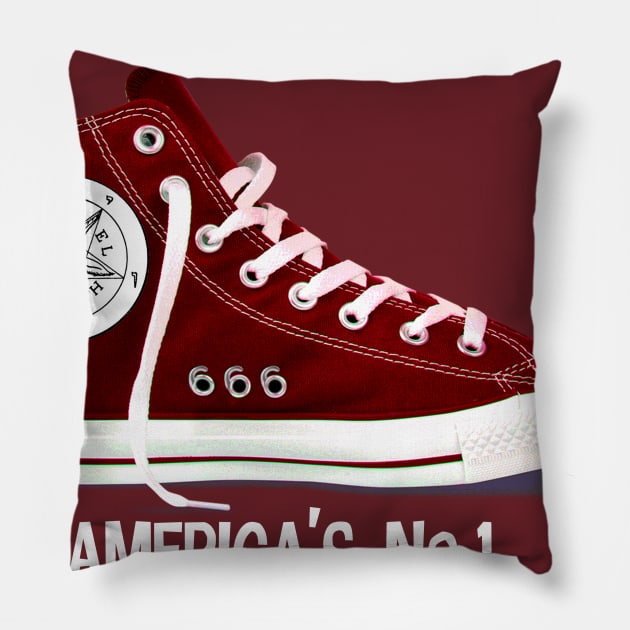 Coven All Star Red Pillow by DeeSStructive