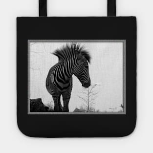 Zebra Portrait Tote