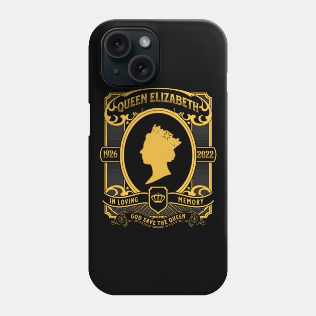 Queen Elizabeth Phone Case by valentinahramov