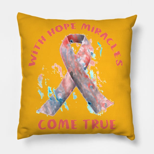 Girl Don’t give up Pillow by focusLBdesigns