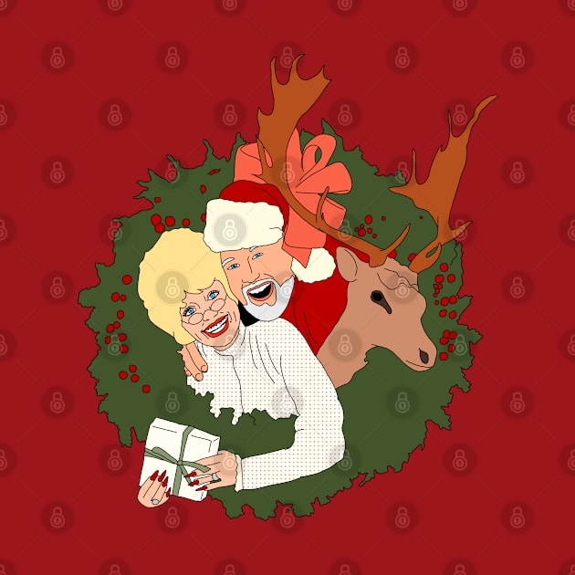 Once Upon a Dolly and Kenny Christmas by thecompassrose