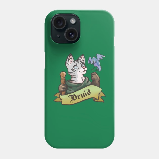 Kitty Classes - Druid Phone Case by LucinaDanger