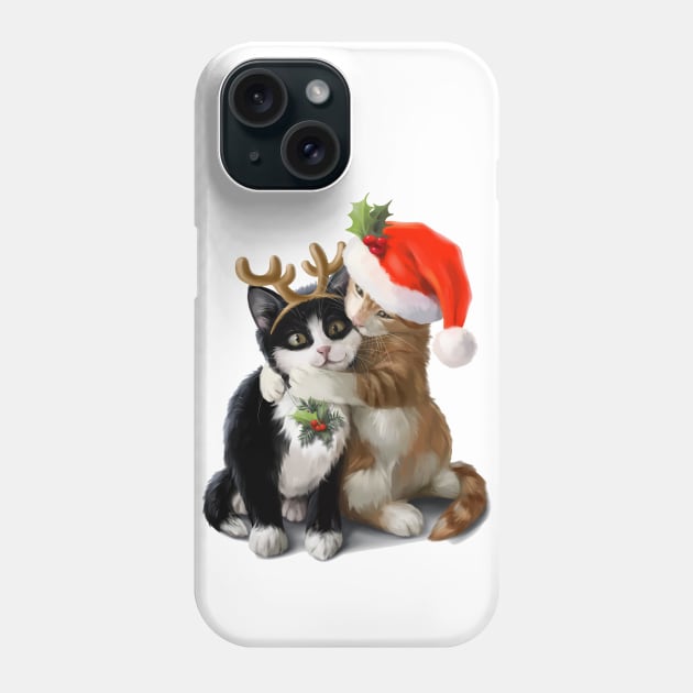 MEOWY CHRISTMAS Phone Case by stark.shop