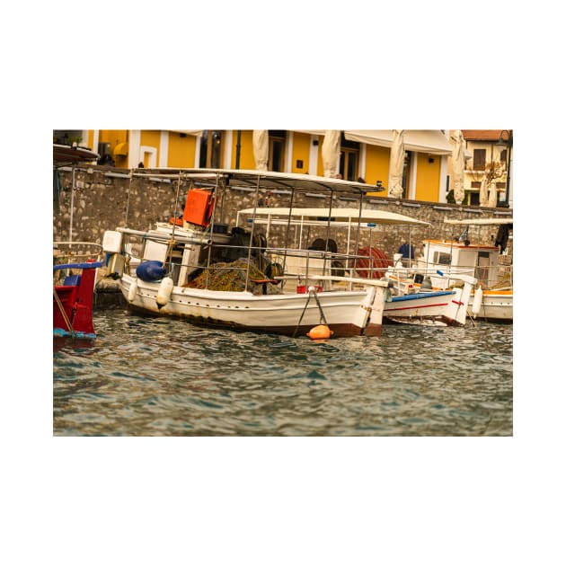 Boats in a Gulf by KensLensDesigns