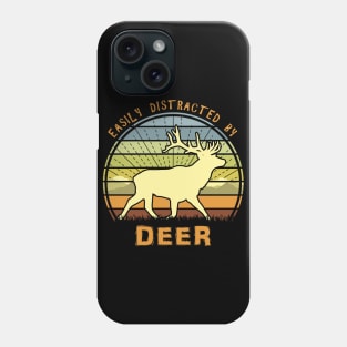 Easily Distracted By Deer Phone Case