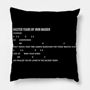 Wasted Years Chords Lyrics Pillow