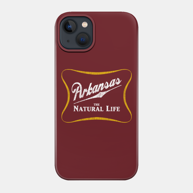 The Natural Life - Arkansas - Phone Case