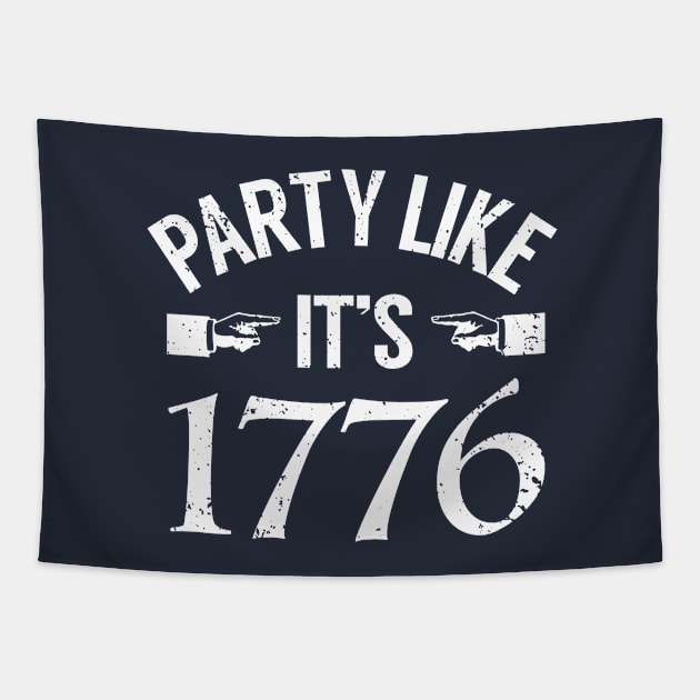 Party Like it's 1776 Tapestry by PopCultureShirts