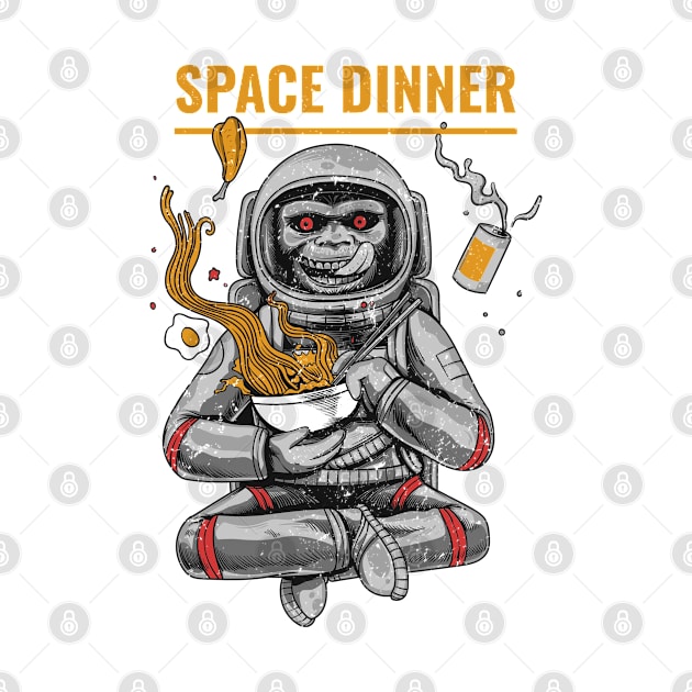 SPACE DINNER by TheAwesomeShop