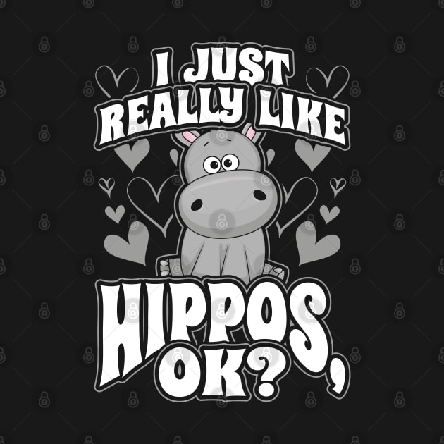 I just really like hippos ok by aneisha