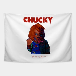 Chucky Melted II Tapestry