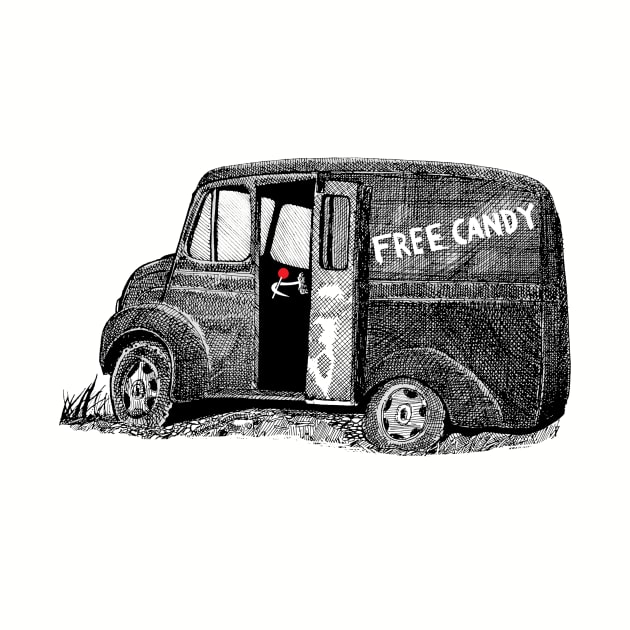 Free Candy Van by mainial