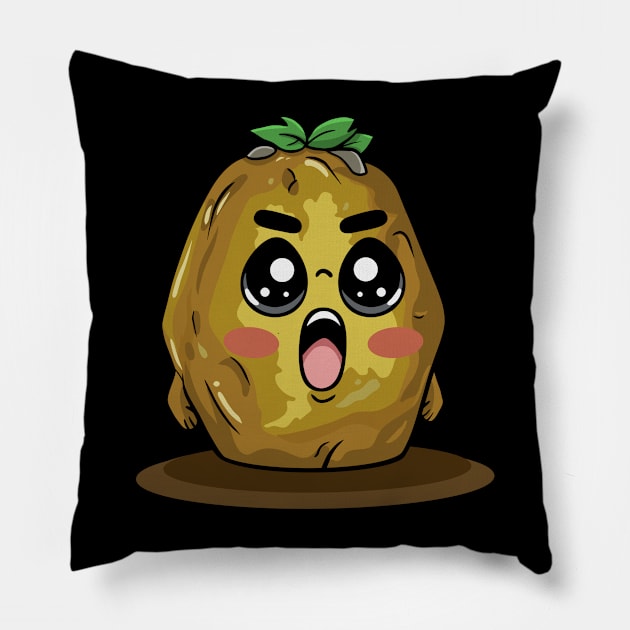 Funny Potato Pillow by micho2591