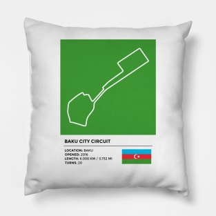 Baku City Circuit [info] Pillow