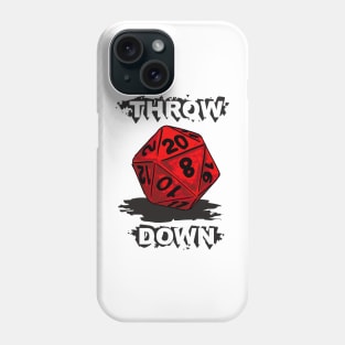 d20 Throw Down Phone Case