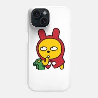 KakaoTalk Friends Muzi & Con (Red Riding Hood) Phone Case