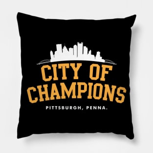 CITY OF CHAMPIONS Pillow