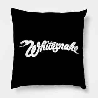 Whitesnake White Snake Logo Pillow