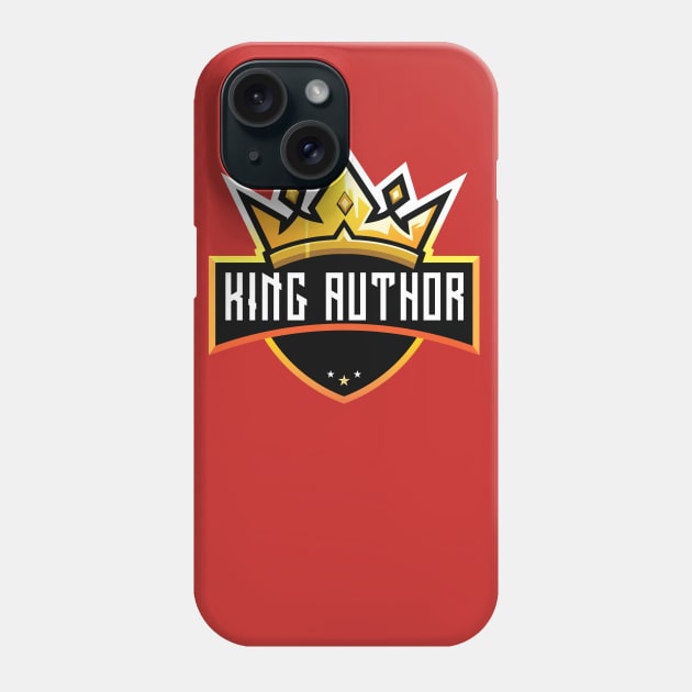 King Author Phone Case by TheWriteStuff