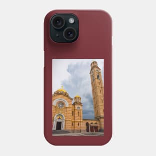 Christ the Savior Serbian Orthodox Cathedral in Banja Luka, Bosnia Phone Case