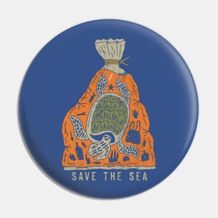 Save The Sea Pin