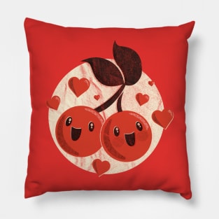 Very Vintage Cherries Pillow