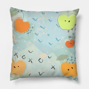 Apple Pattern Pillow