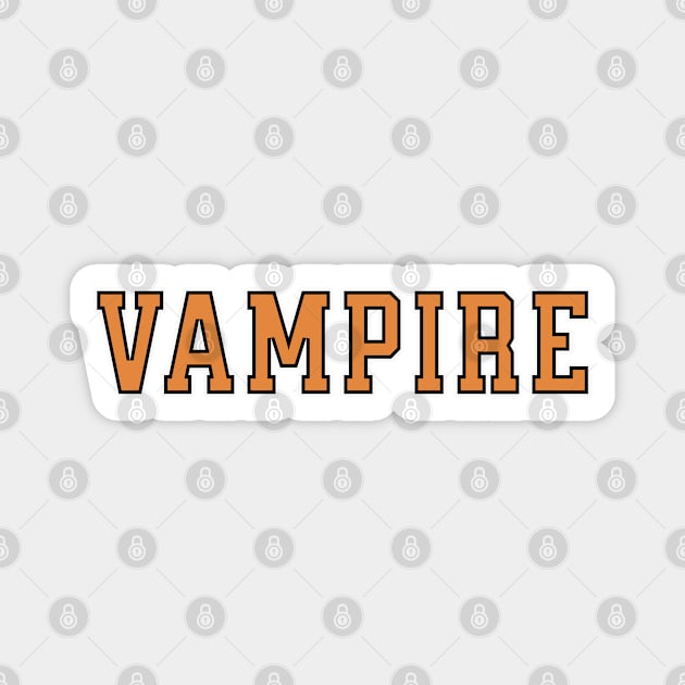 Vampire University Text Magnet by H. R. Sinclair