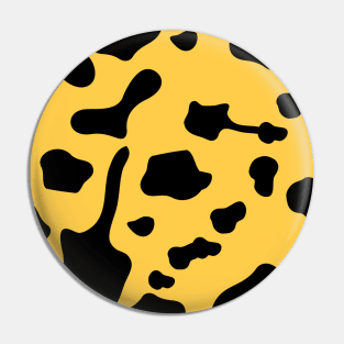 stain, smear, spot, smudge,mottled pattern,black,yellow Pin