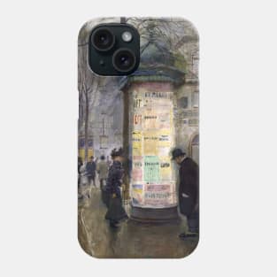 The Morris Column by Jean Beraud Phone Case