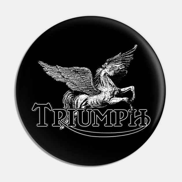 Papa Hash Apparel: Triumphant Peg Pin by Papa Hash's House of Art