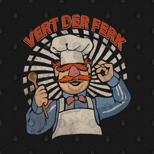 VertDerFerk vintage - (on white background) by NopekDrawings
