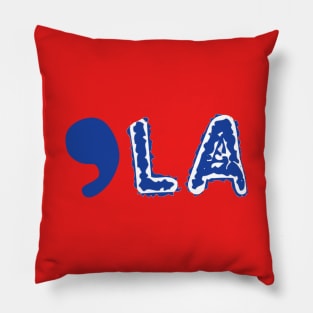 Comma LA for Kamala Harris Pillow