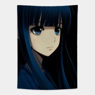 Pretty Anime Girl Tapestry