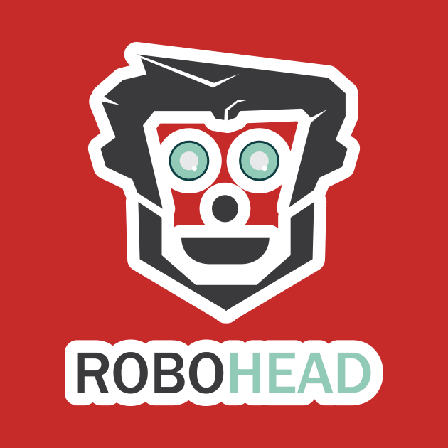 Smart Robot Sticker vector logo. Robot technology logo vector. Cute Robot sticker logo template design. by AlviStudio