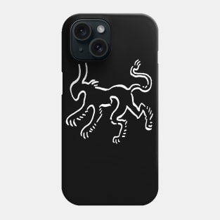 alien cat - coat of arms Phone Case