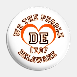 Show your Delaware pride: Delaware gifts and merchandise Pin