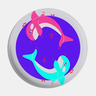 Dolphin Pin