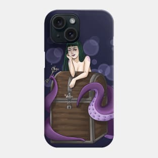 Mermaid tresure Phone Case