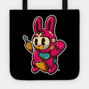 lucky bunny Tote