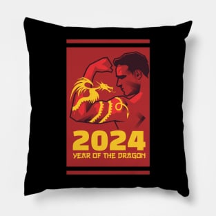 Year of The Dragon - Chinese New Year - 2024 Pillow