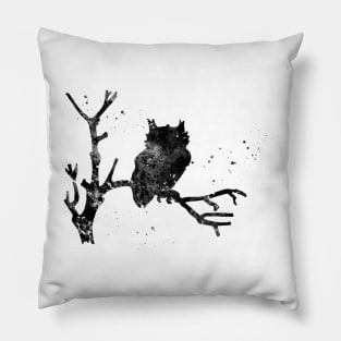 Owl on a Tree Pillow