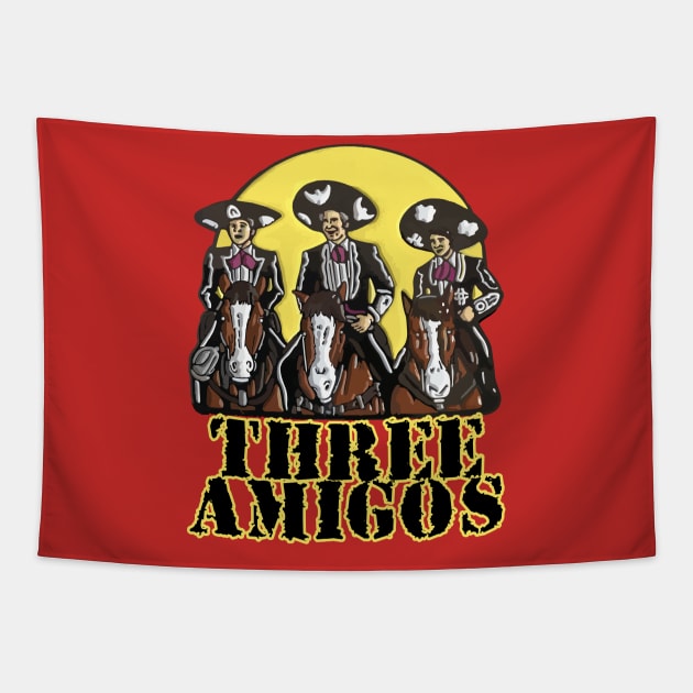 Three Amigos Tapestry by BeeFest