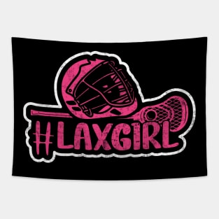 Lacrosse Girl For Women Tapestry