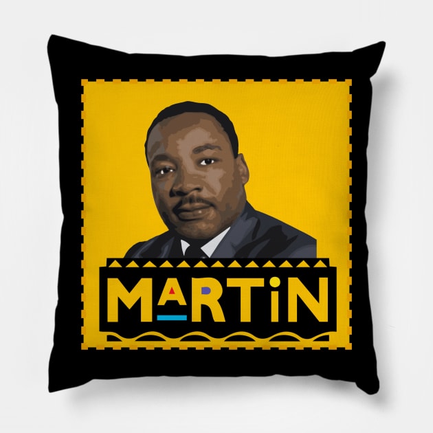 MLK Pillow by For the culture tees