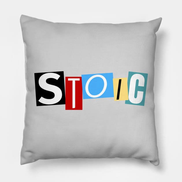 STOIC Pillow by Rules of the mind