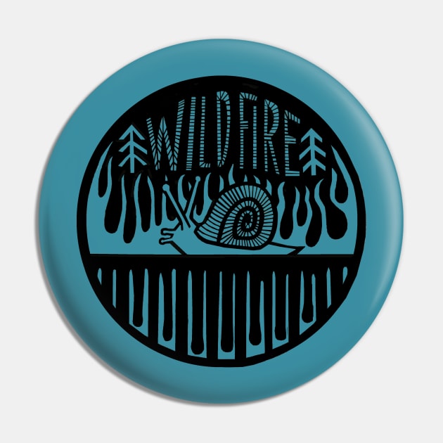 WildFire Snail Pin by WildFire